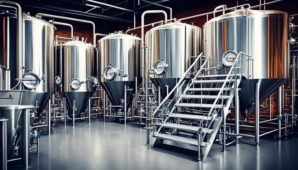 Craft beer production equipment