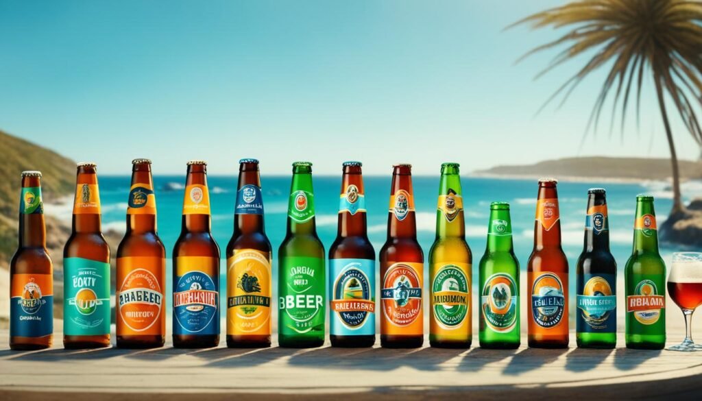 Popular beer brands in South Africa