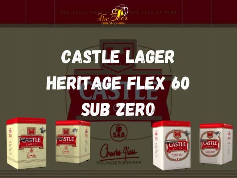 Castle Lager Heritage Flex 60 Sub Zero: The Ultimate Home Bar Refrigerator